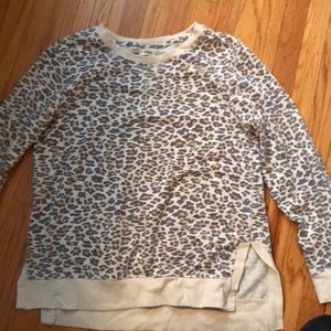 Cheetah Print Sweatshirt